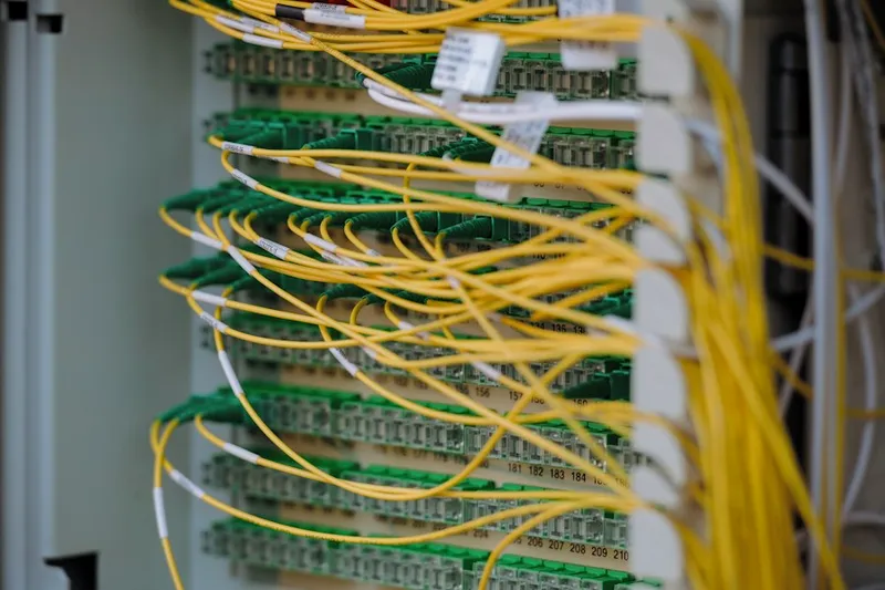 Data center cabling and power infrastructure